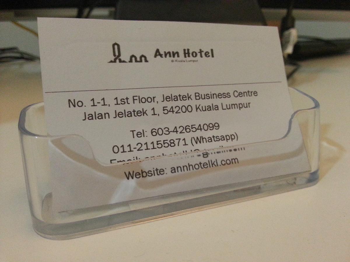 Ann Hotel Setiawangsa أمبانغ المظهر الخارجي الصورة